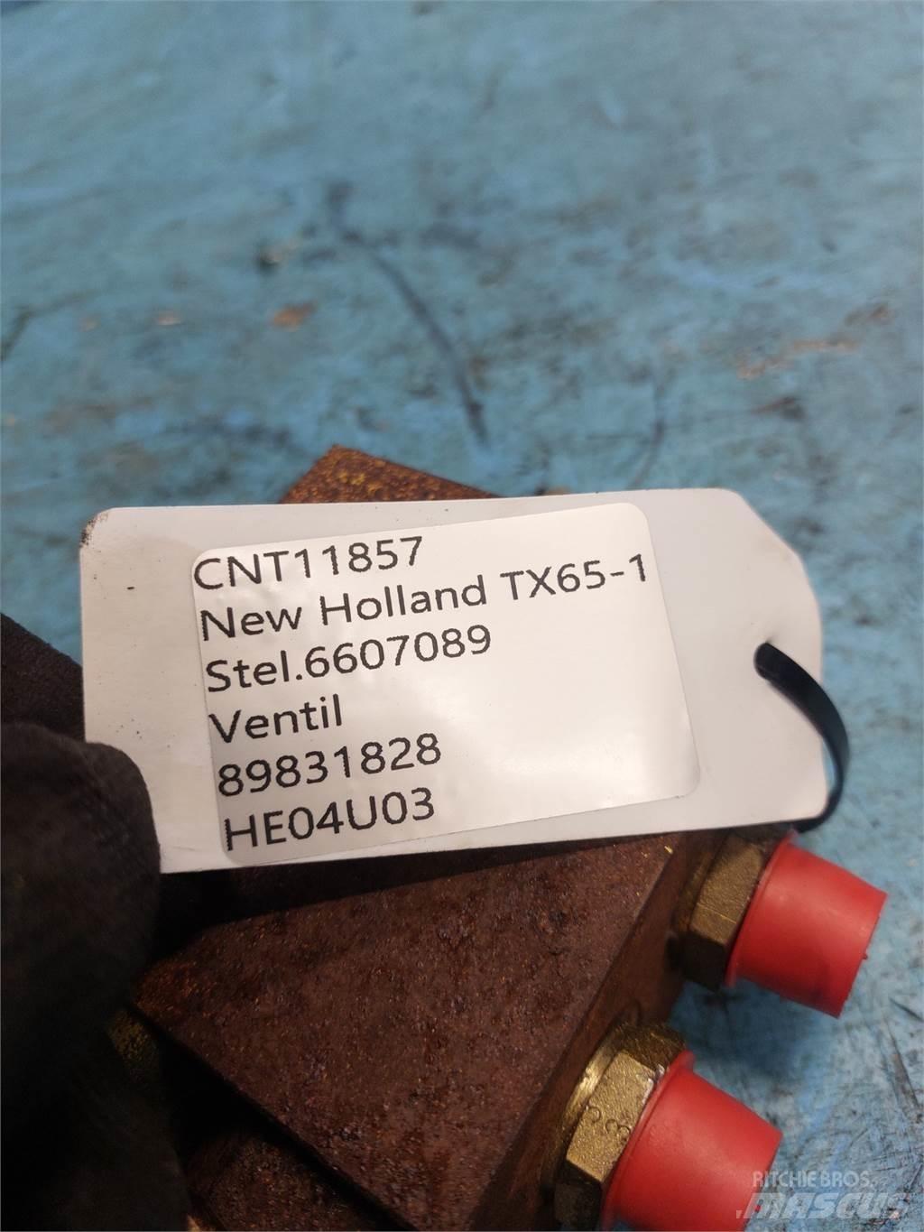 New Holland TX65 Детали гидравлической системы