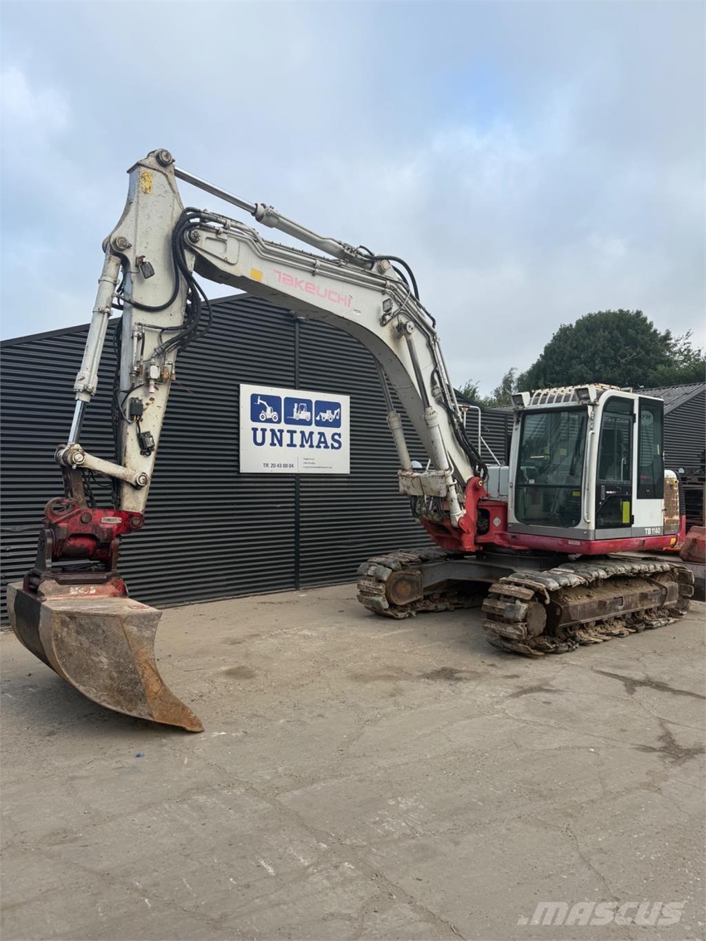 Takeuchi TB1140 Гусеничные экскаваторы