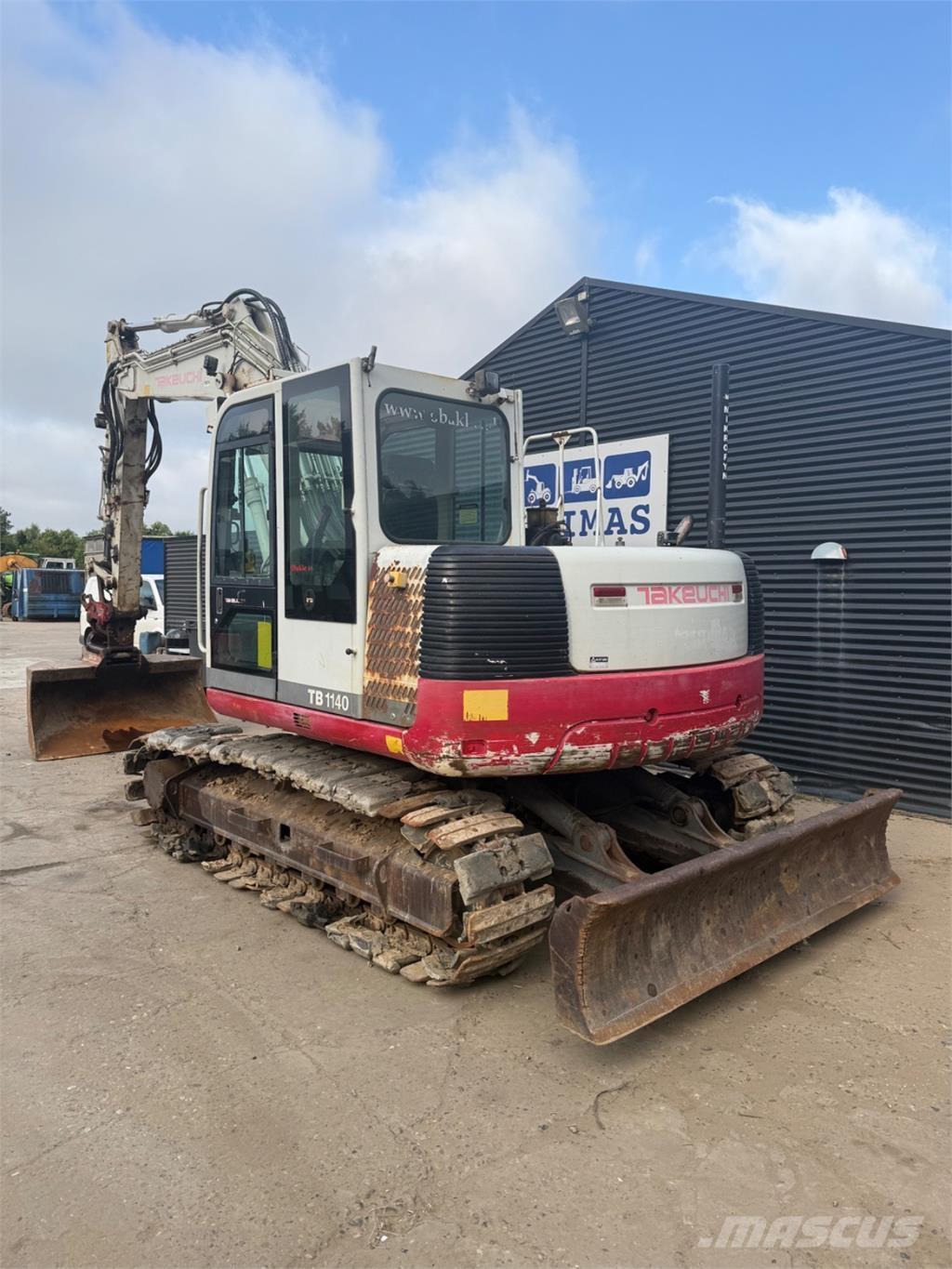 Takeuchi TB1140 Гусеничные экскаваторы