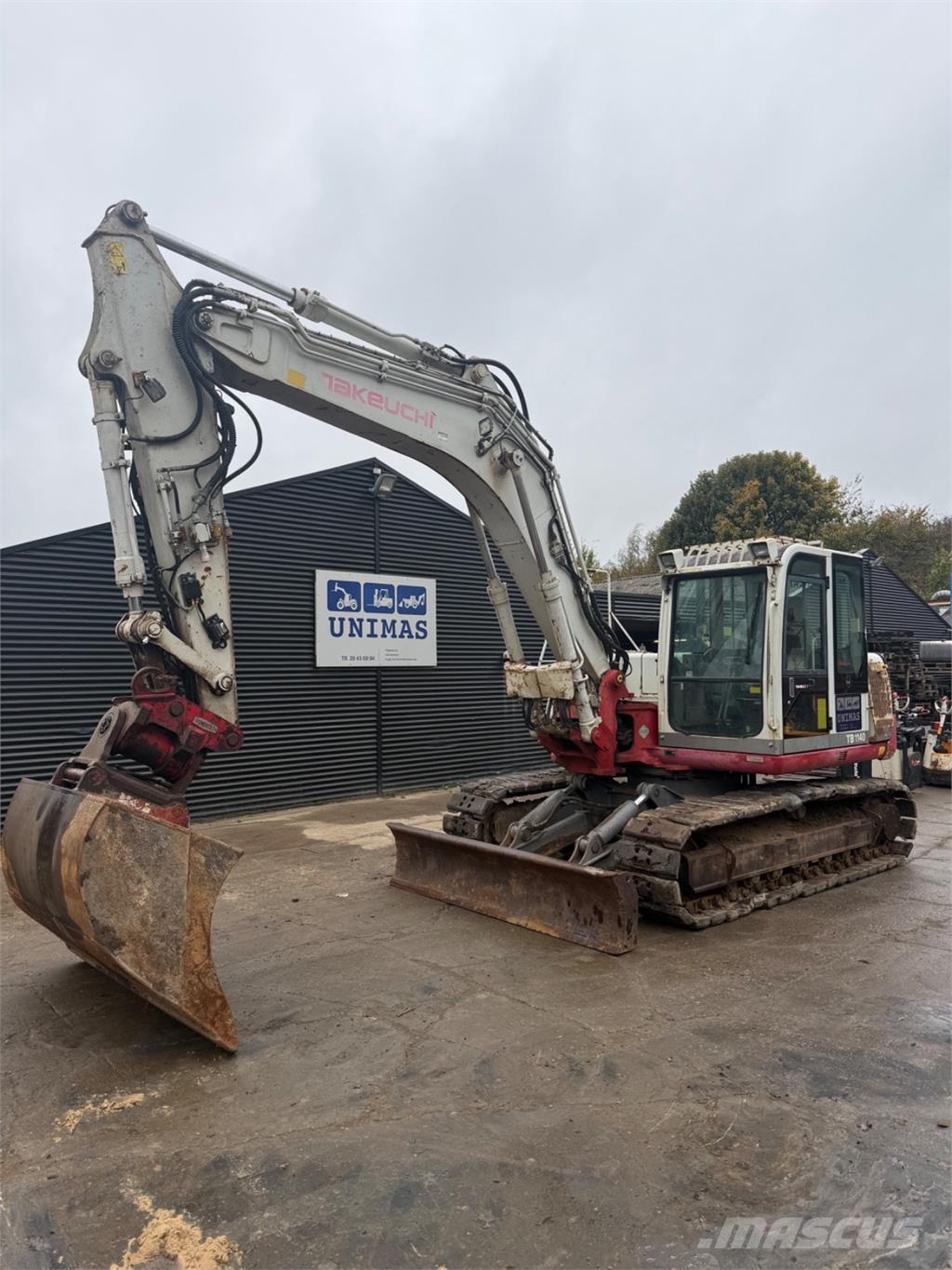 Takeuchi TB1140 Гусеничные экскаваторы