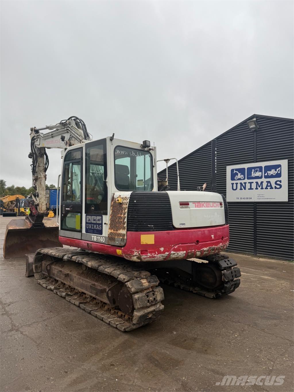 Takeuchi TB1140 Гусеничные экскаваторы