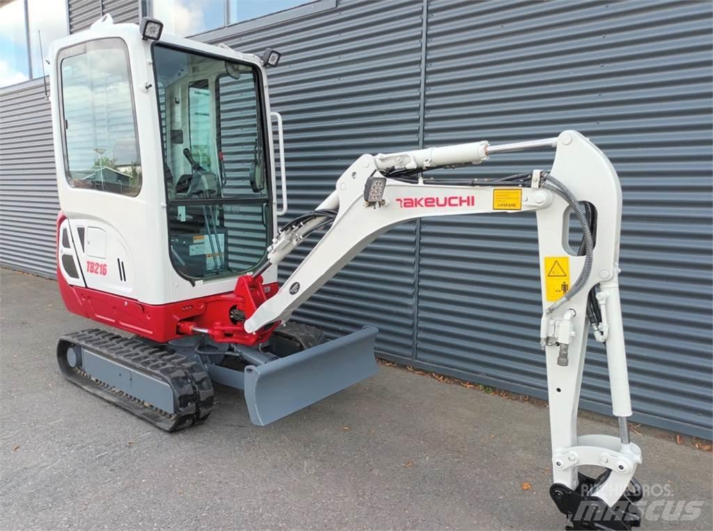 Takeuchi tb216 Мини-экскаваторы