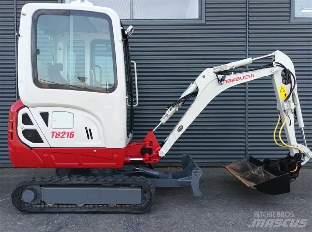 Takeuchi tb216 Мини-экскаваторы