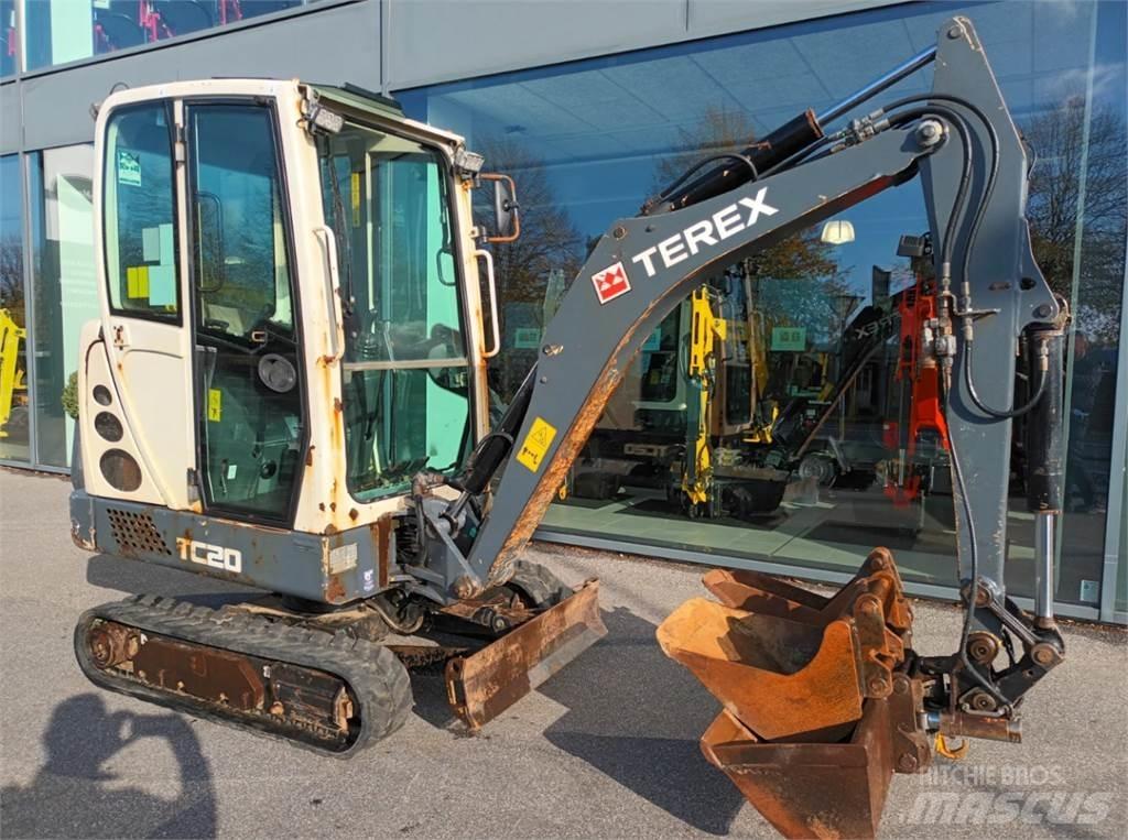 Terex tc20 Мини-экскаваторы