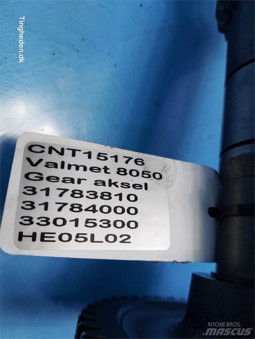 Valmet 8050 Трансмиссии