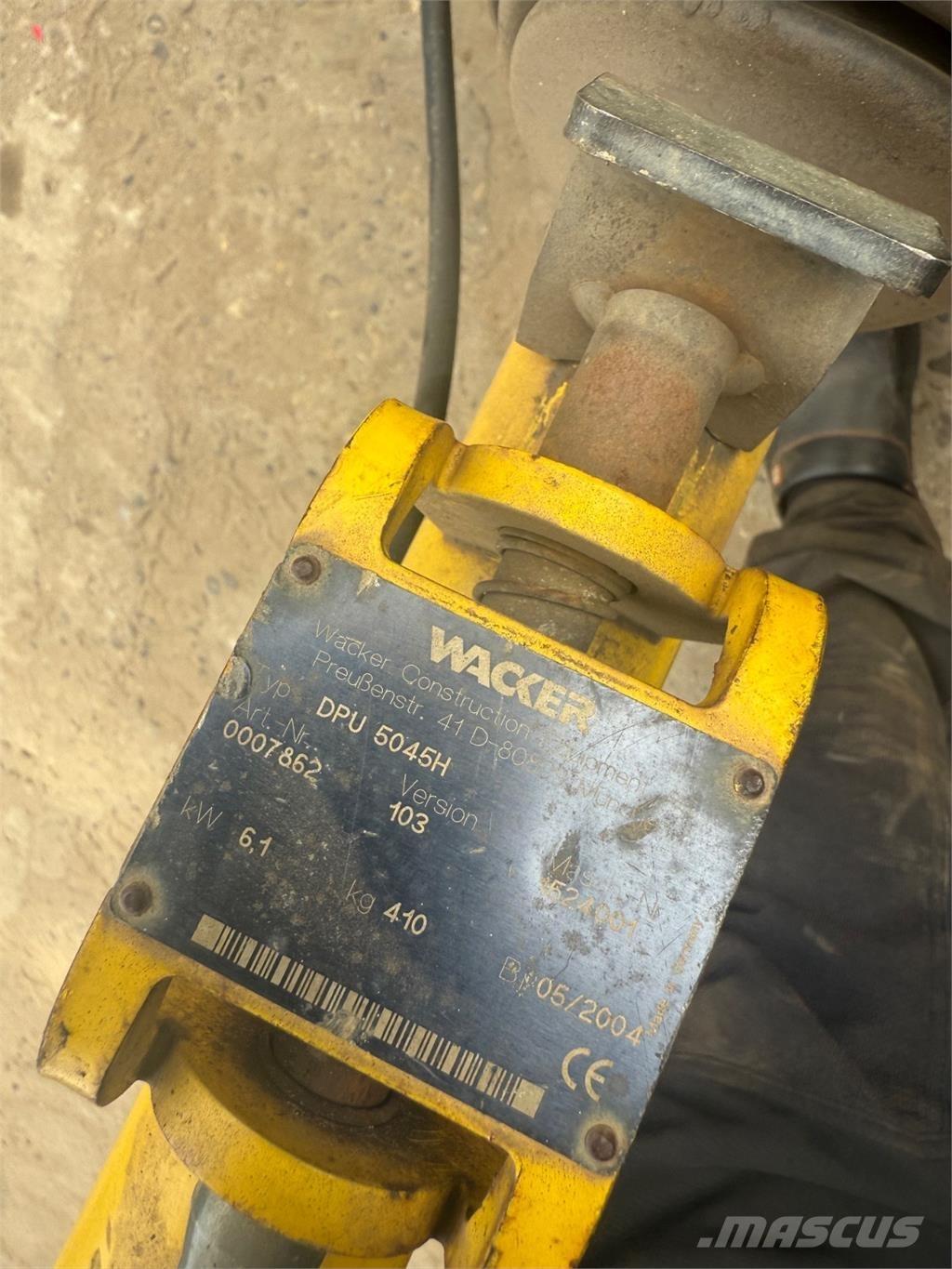 Wacker DPU5045 Виброплиты и вибротрамбовки