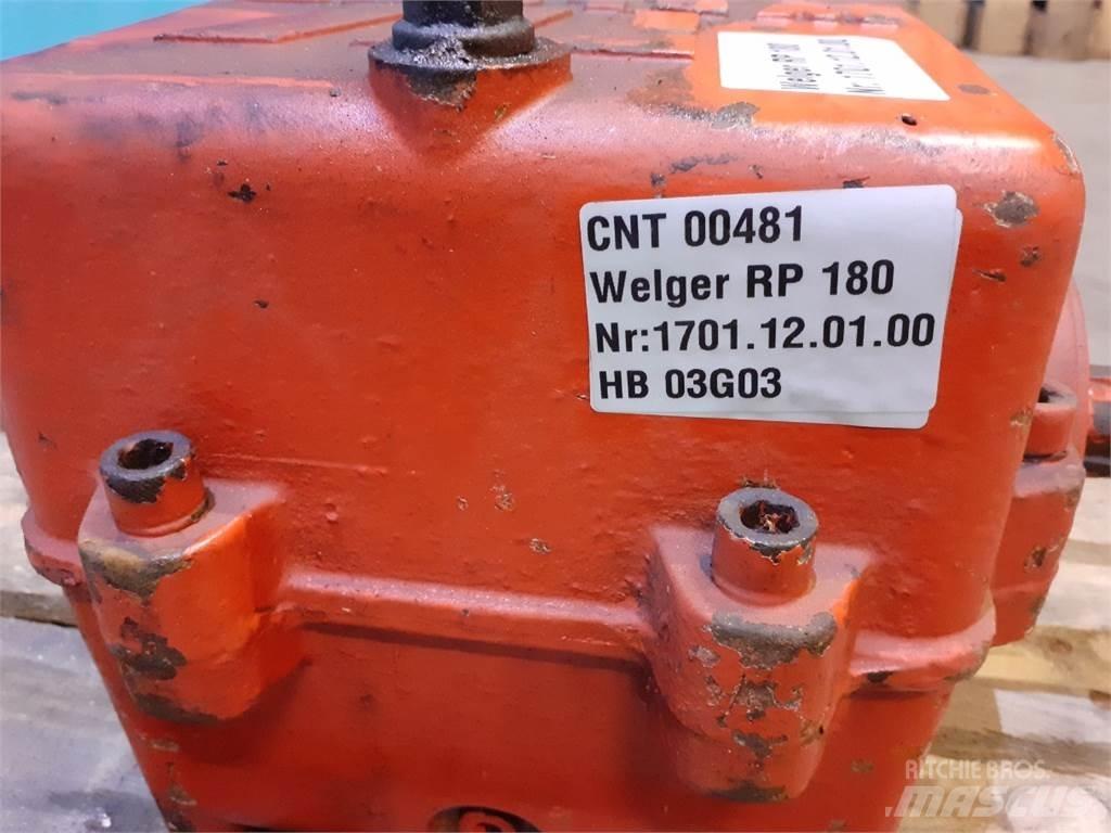 Welger RP 180 Трансмиссии и КПП