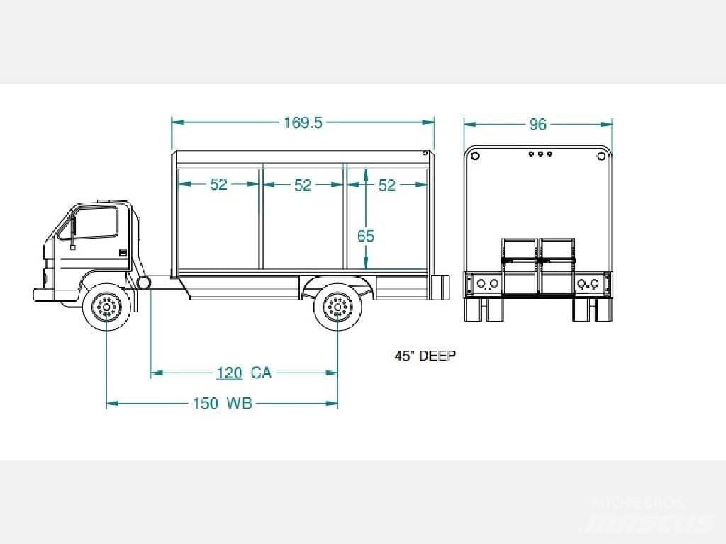 Isuzu NRR Грузовики для доставки напитков