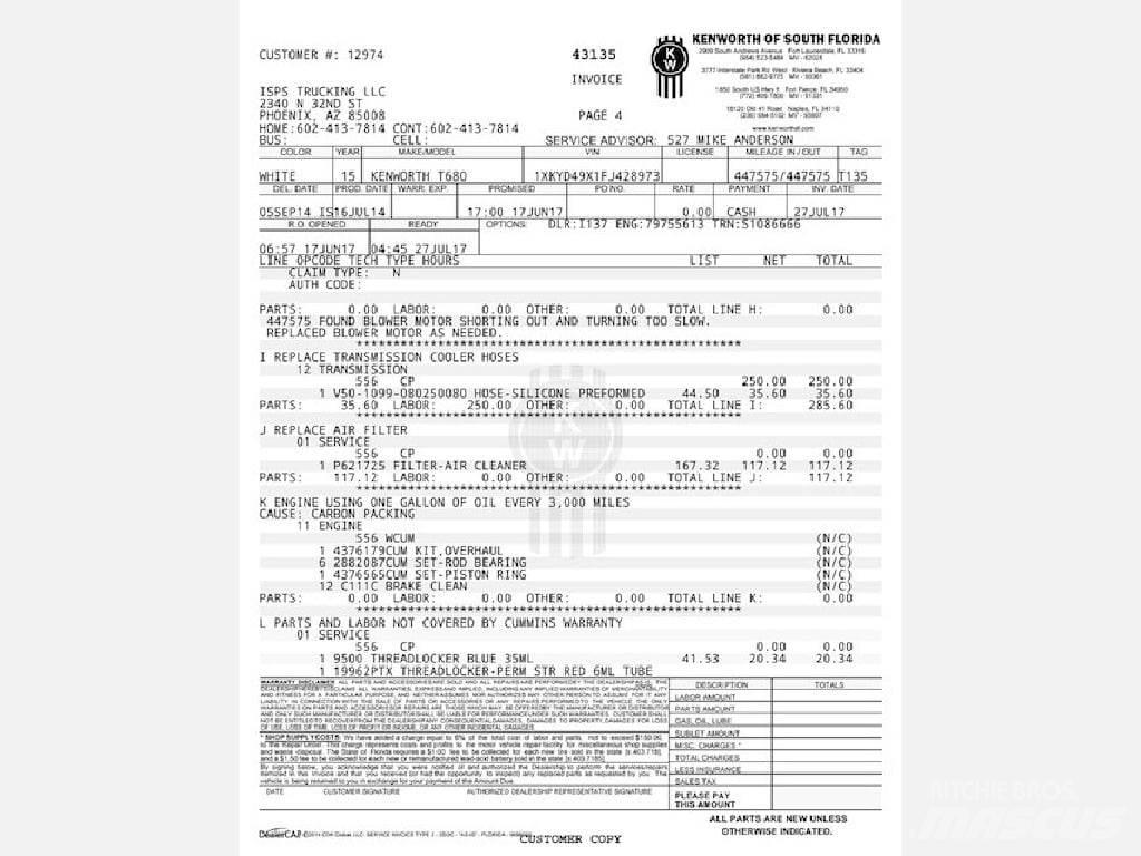 Kenworth T680 Седельные тягачи