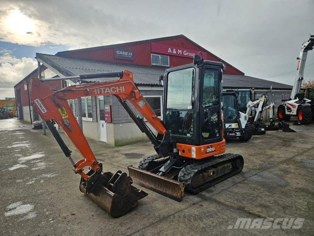 Hitachi ZX26U Гусеничные экскаваторы
