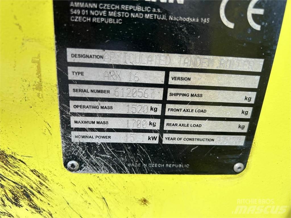 Ammann ARX16 AMMANN ARX16 Катки тротуарные