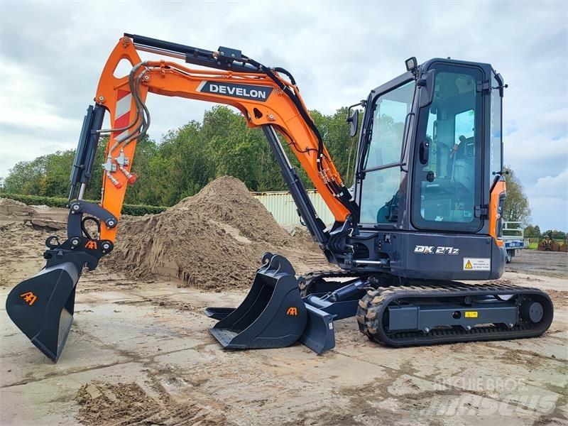 Develon DX27z-7 Мини-экскаваторы