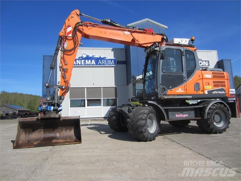 Doosan DX140W-3 Колёсные экскаваторы