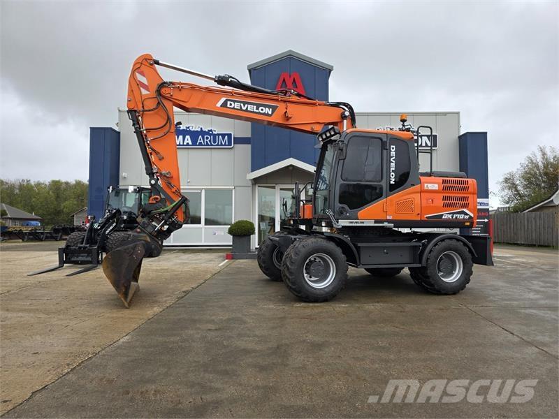 Doosan DX170W-5 Колёсные экскаваторы