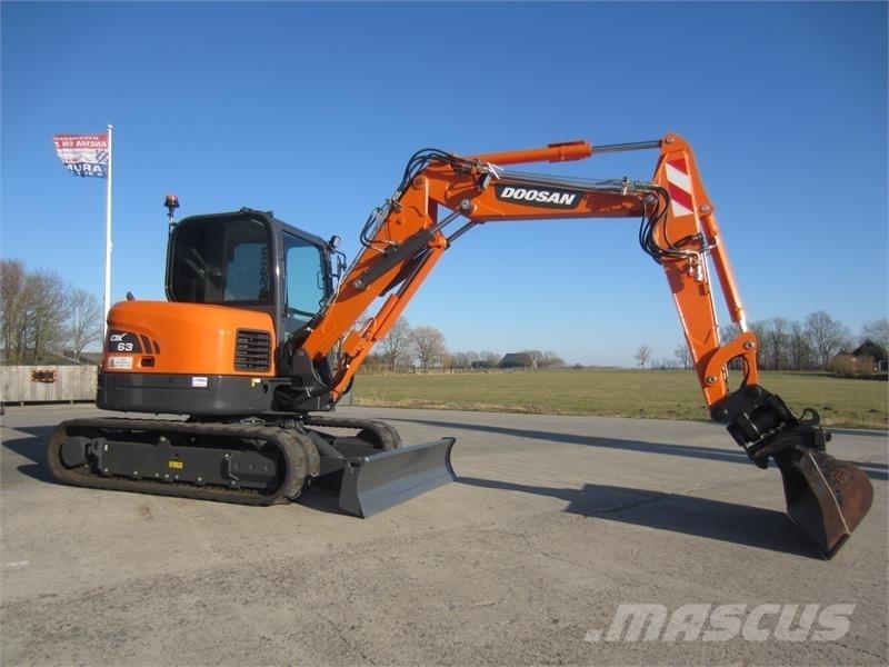 Doosan DX63-3 Мини-экскаваторы