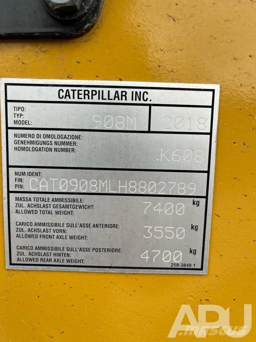 CAT 908M Универсальные фронтальные погрузчики