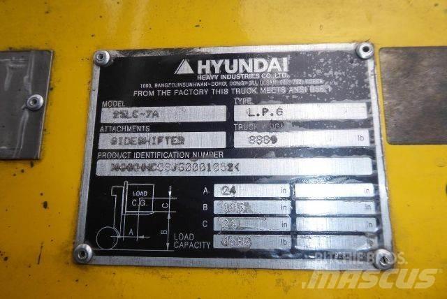 Hyundai 25LC-7A Другие складские механизмы