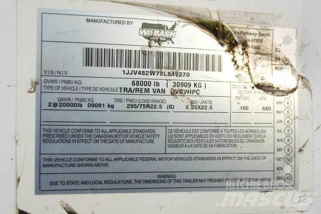 Wabash DVCVHPC Прицепы-фургоны