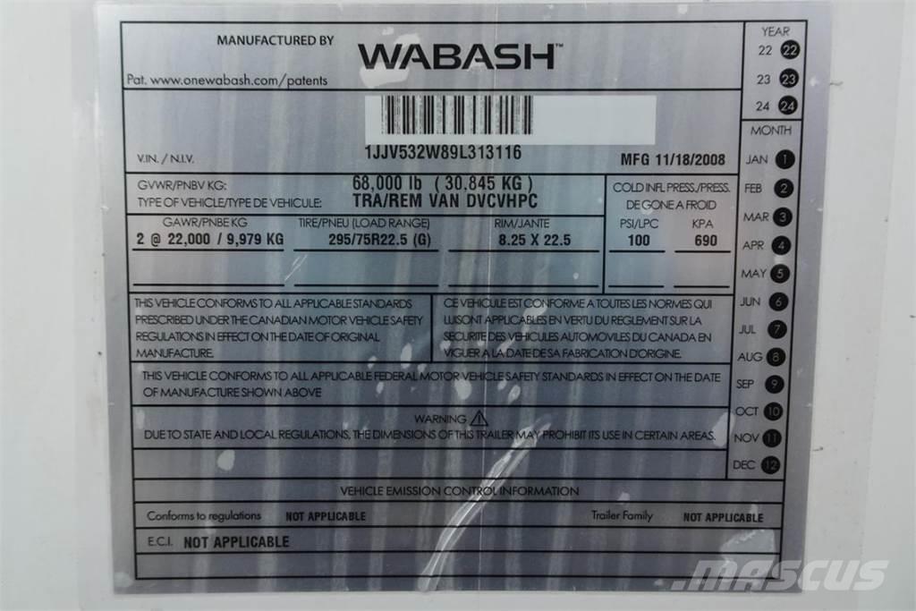 Wabash DVCVHPC Прицепы-фургоны