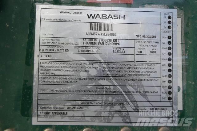 Wabash DVHDHPC Прицепы-фургоны
