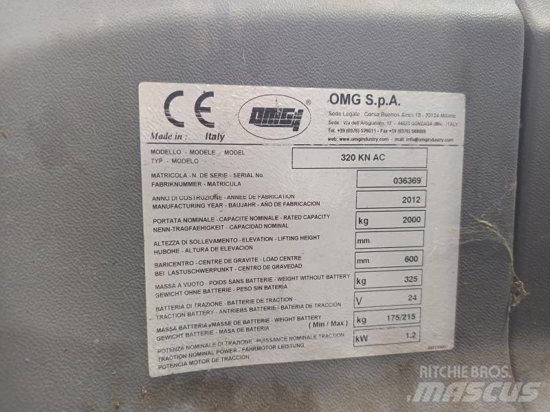 OMG 320KN AC Ручные электрические тележки
