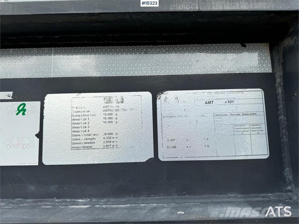 AMT concrete semi Прочие полуприцепы