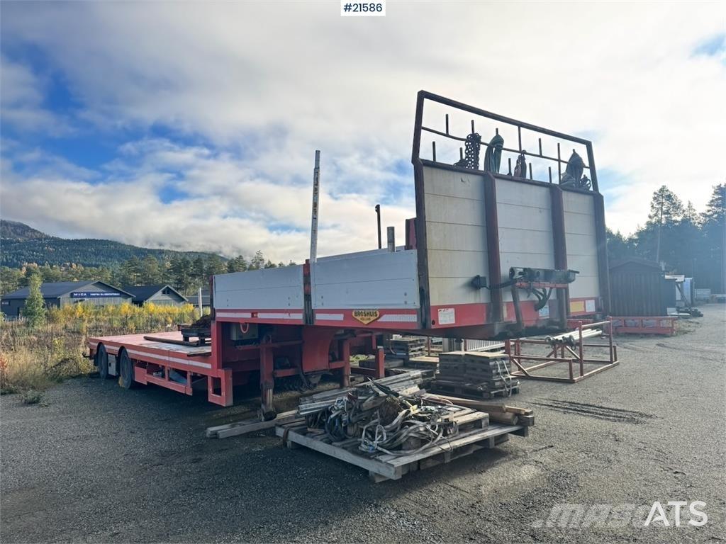 Broshuis crane semi. Прочие полуприцепы