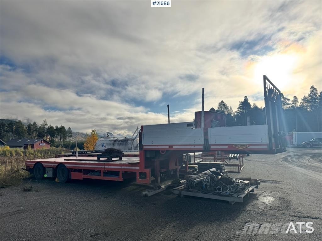 Broshuis crane semi. Прочие полуприцепы
