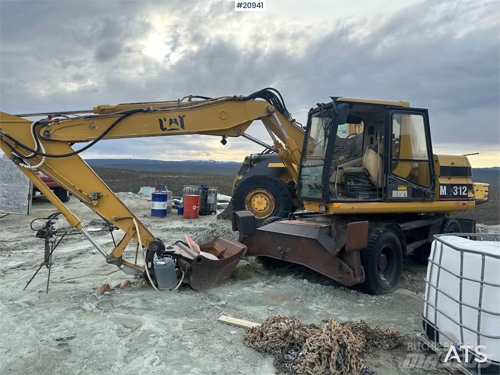 CAT 312 Колёсные экскаваторы