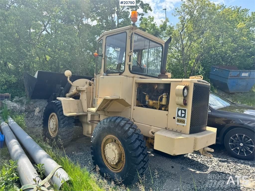 CAT 920 Фронтальные погрузчики