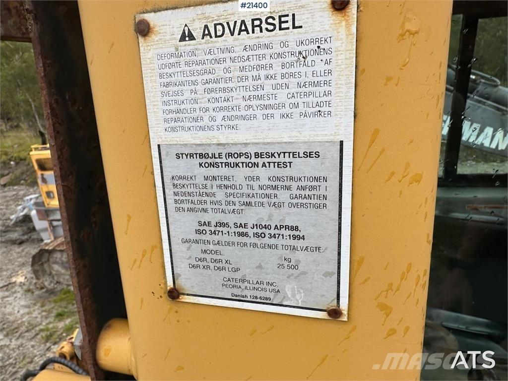 CAT D6R LGP Гусеничные бульдозеры