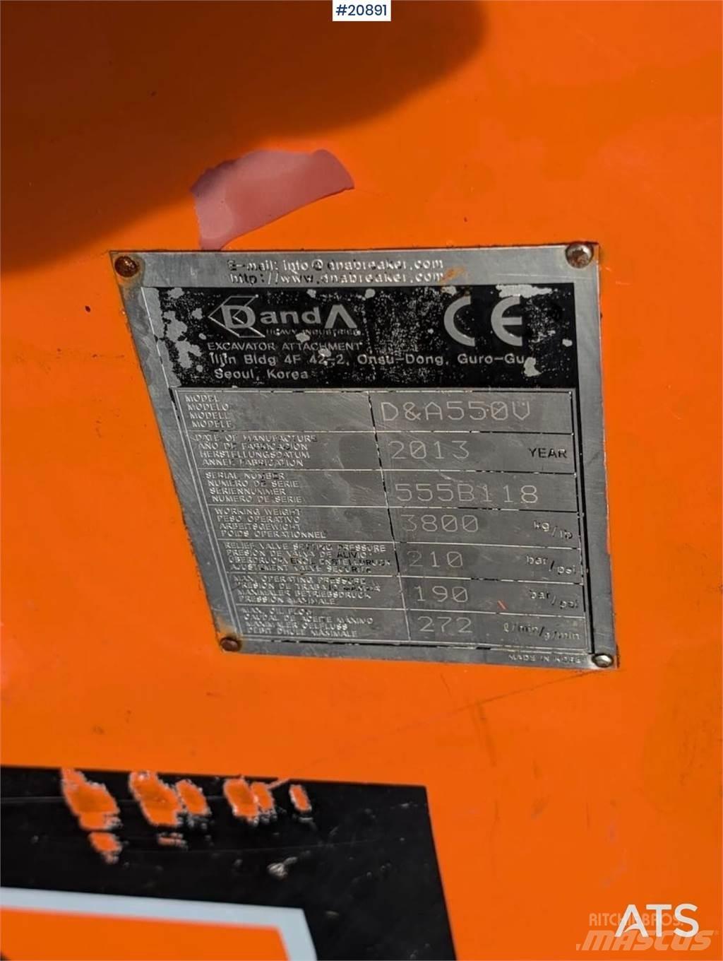  Danda Silence 550V Гидромолоты