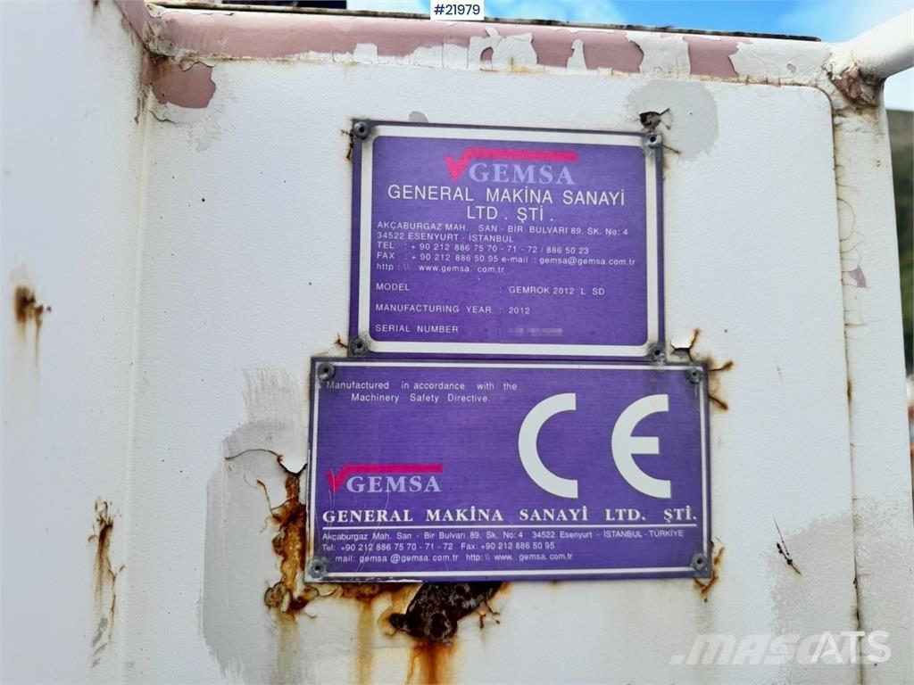 Gemsa Brønnborerigg Буровые вышки