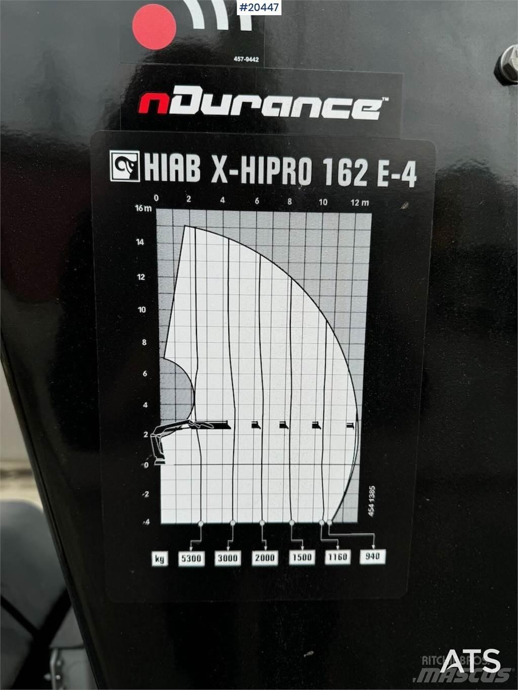 Hiab X-Hipro 162 Автомобильные краны