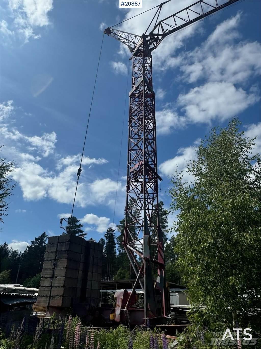 Krøll K35E Tårnkran Башенные краны