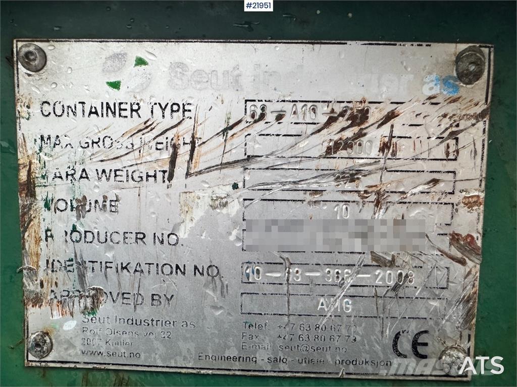  Liftcontainer 10m3 Специальные контейнеры