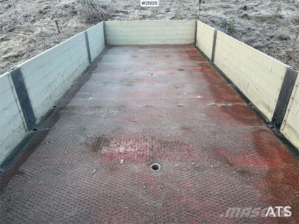 Maur 1-Axle Trailer Прицепы-платформы/боковая разгрузка