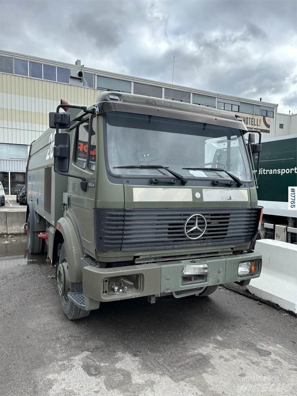 Mercedes-Benz 1824 Уборочные машины