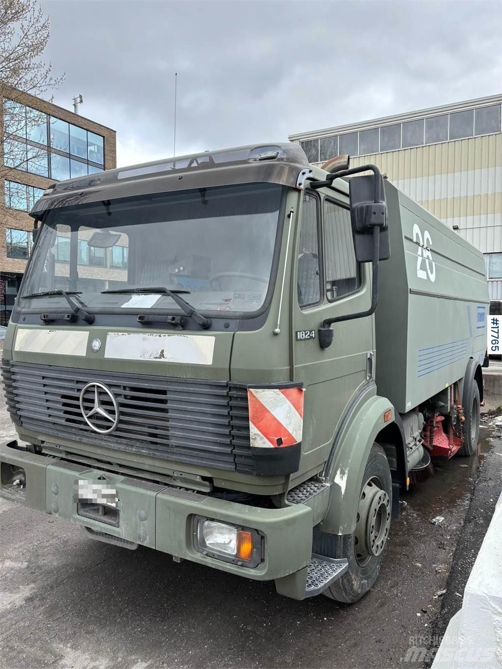 Mercedes-Benz 1824 Уборочные машины