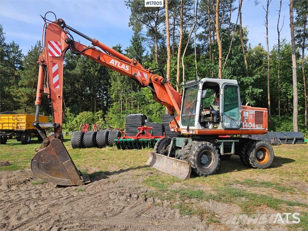 Atlas 1404 Колёсные экскаваторы