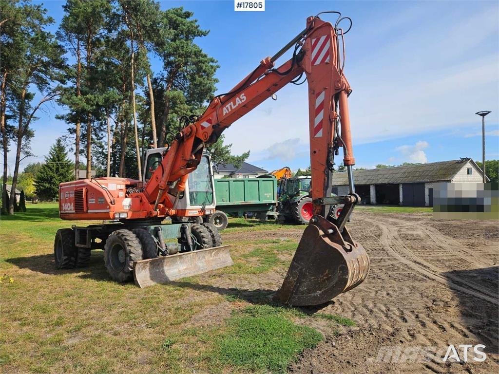 Atlas 1404 Колёсные экскаваторы