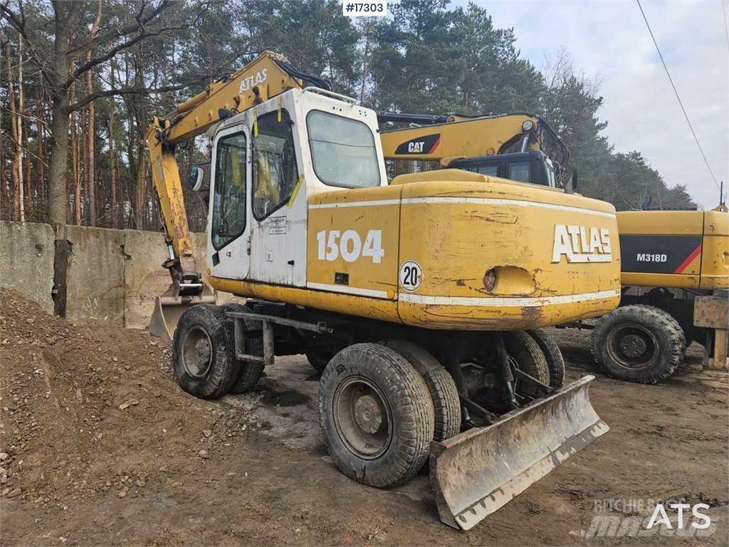 Atlas 1504 Колёсные экскаваторы