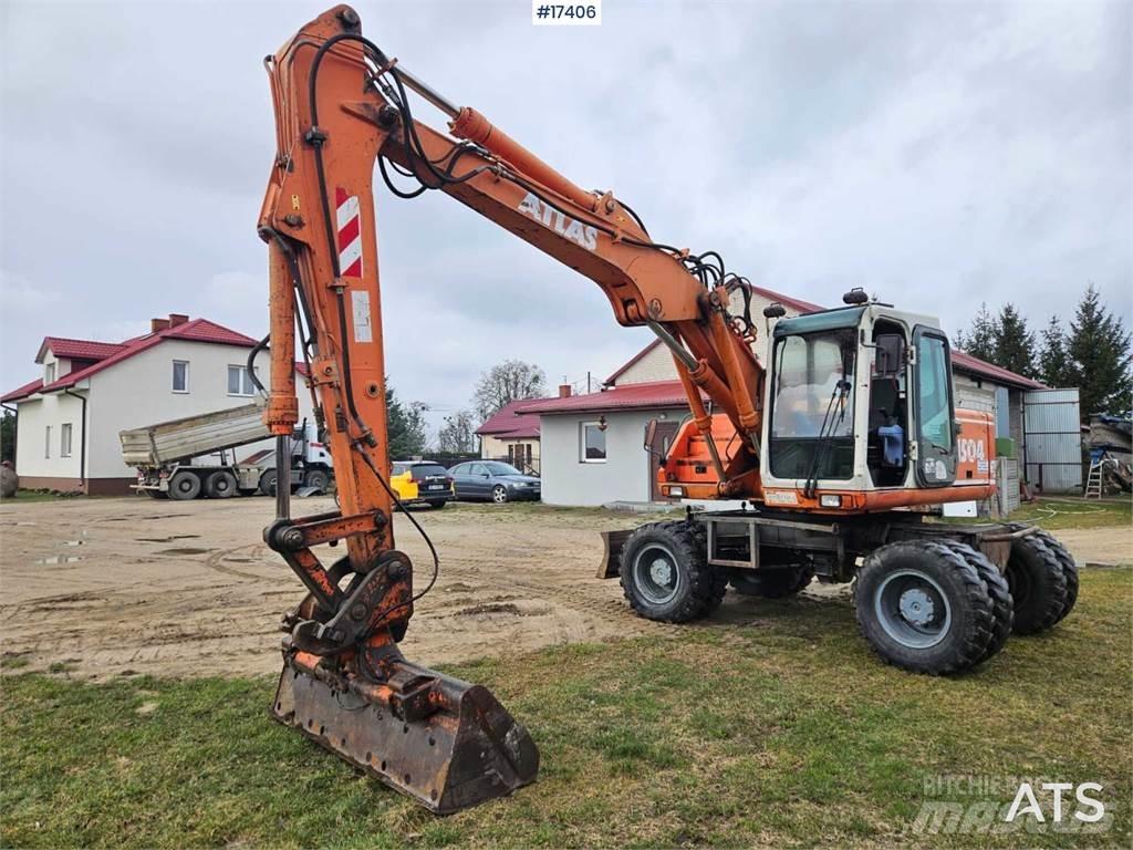 Atlas 1504 Колёсные экскаваторы