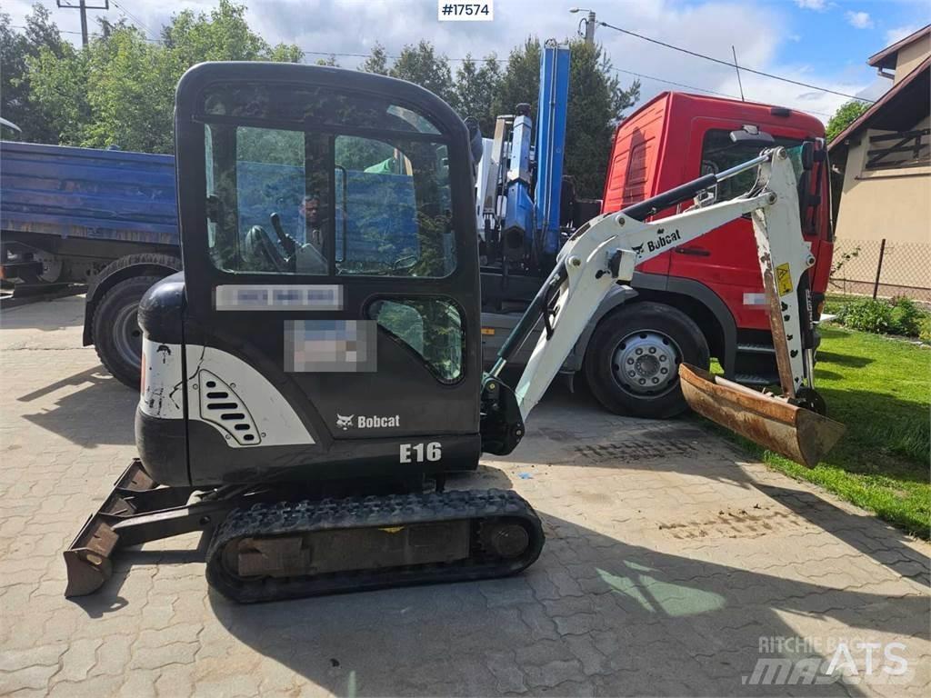 Bobcat E16 Мини-экскаваторы
