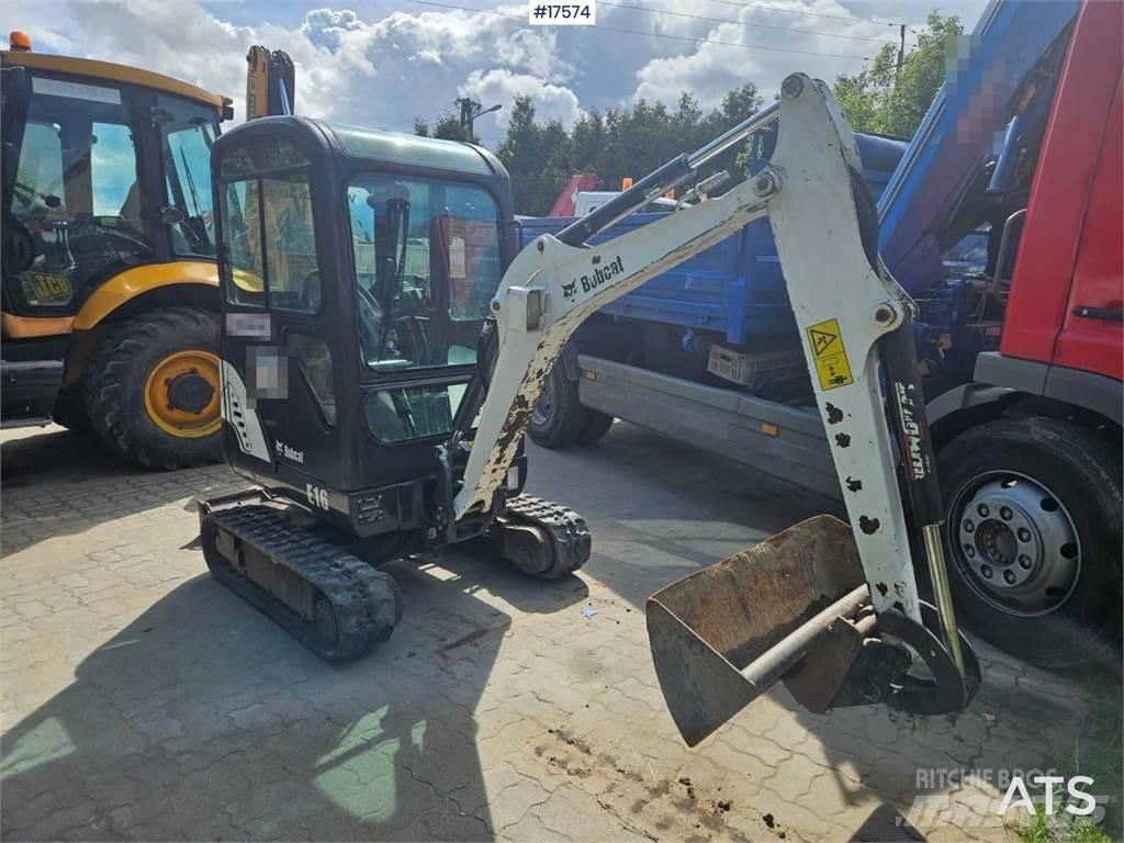 Bobcat E16 Мини-экскаваторы