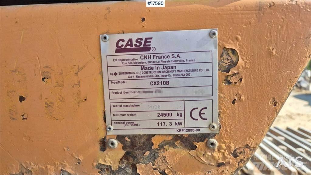 CASE CX210B Гусеничные экскаваторы