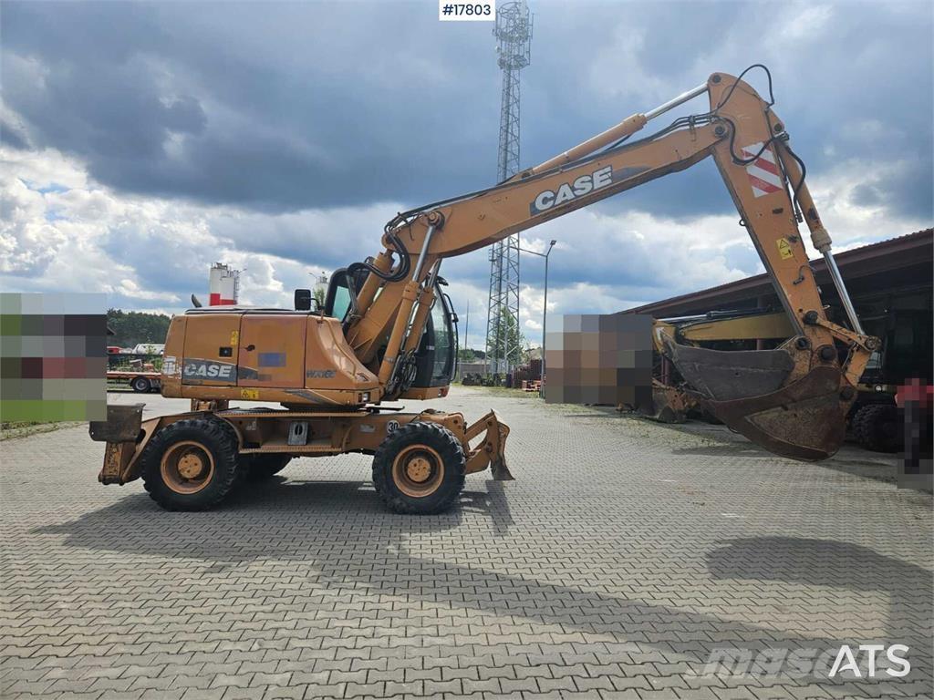 CASE WX 165 Колёсные экскаваторы