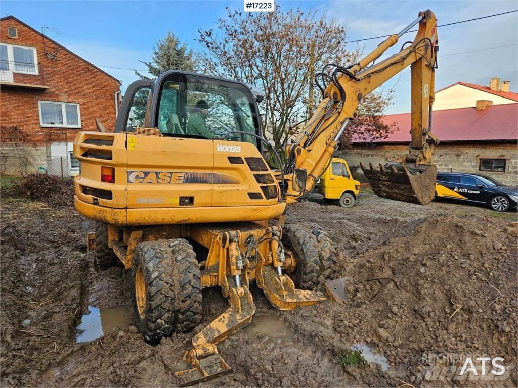 CASE WX125 Колёсные экскаваторы