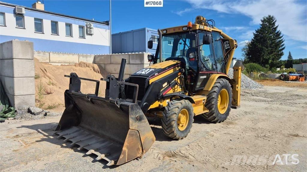 CAT 424D Экскаваторы-погрузчики