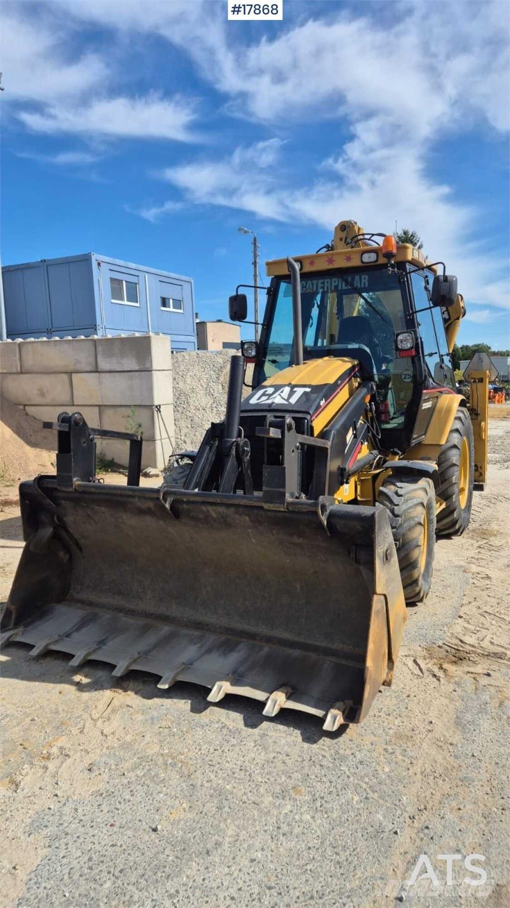 CAT 424D Экскаваторы-погрузчики